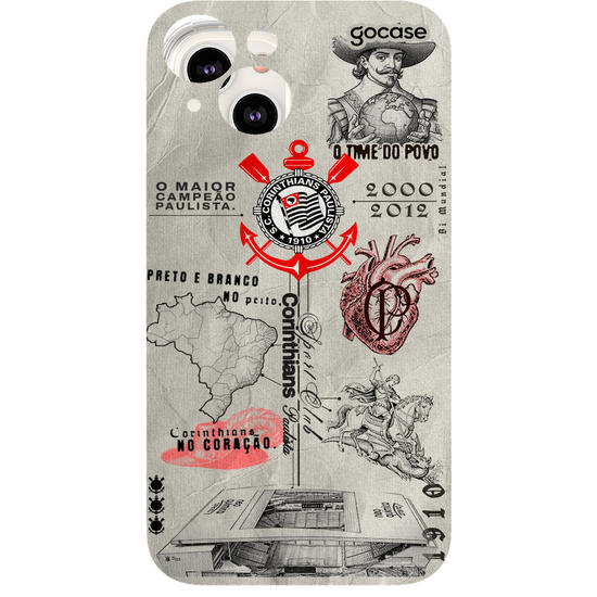 Capinha para celular  Corinthians - Mapa do Timão