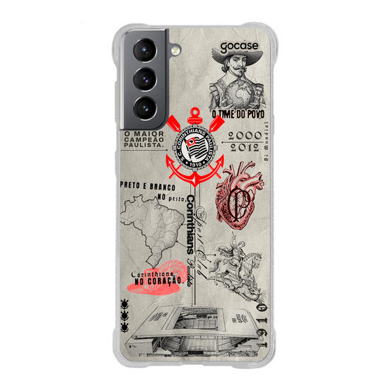 Capinha para celular  Corinthians - Mapa do Timão