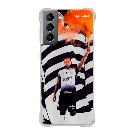 Capinha para celular  Corinthians - Memphis Depay 2