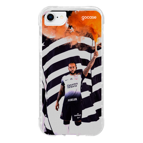 Capinha para celular  Corinthians - Memphis Depay 2