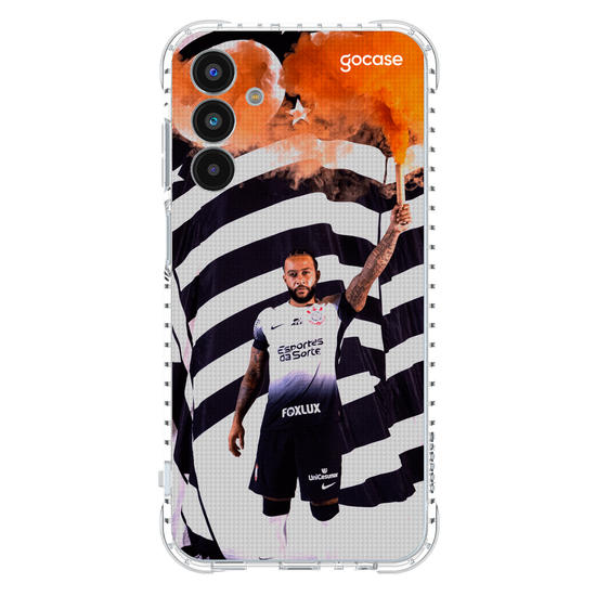 Capinha para celular  Corinthians - Memphis Depay 2