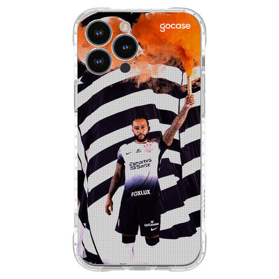 Capinha para celular  Corinthians - Memphis Depay 2