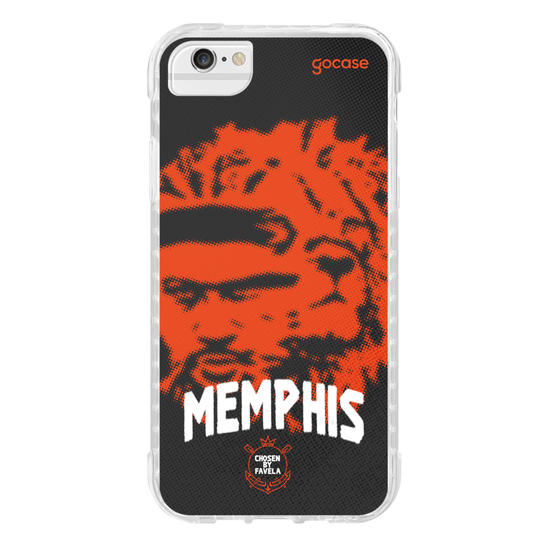Capinha para celular  Corinthians - Memphis Chosen By Favela Halftone