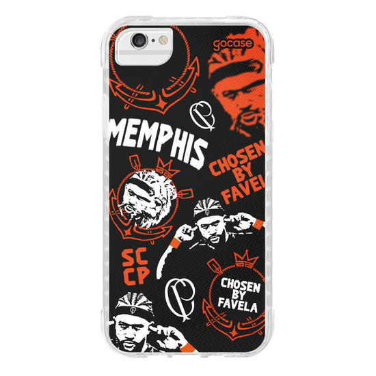 Capinha para celular  Corinthians - Memphis Chosen By Favela Pattern