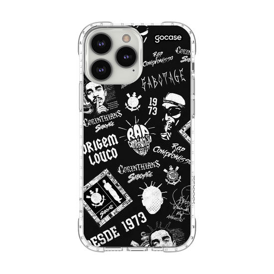 Capinha para celular  Corinthians - Sabotage Pattern