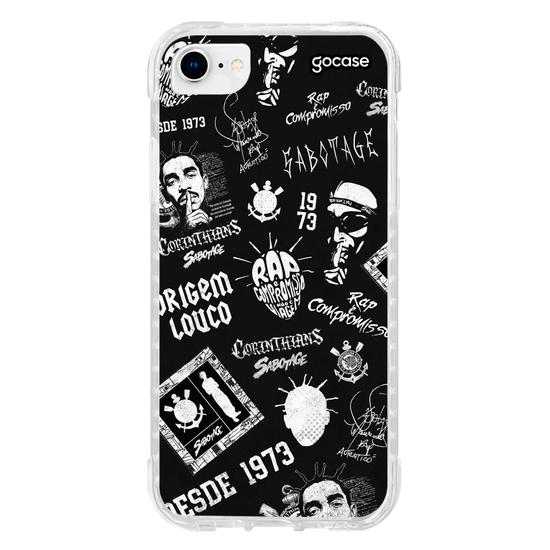 Capinha para celular  Corinthians - Sabotage Pattern
