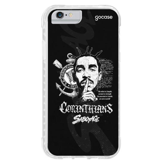 Capinha para celular  Corinthians - Sabotage Silêncio
