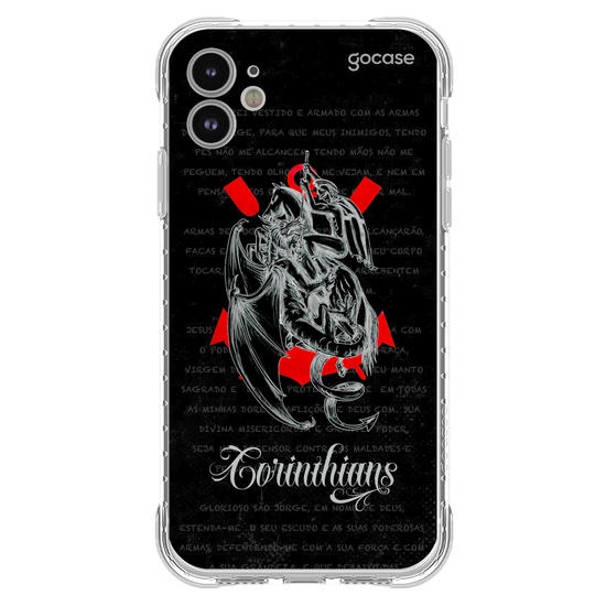 Capinha para celular  Corinthians - São Jorge All Black