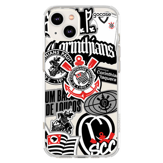 Capinha para celular  Corinthians - Soft Stickers