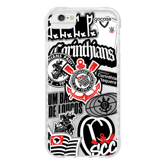 Capinha para celular  Corinthians - Soft Stickers