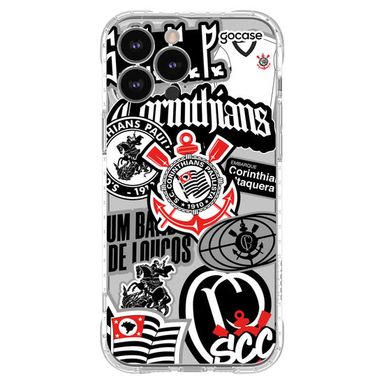 Capinha para celular  Corinthians - Soft Stickers