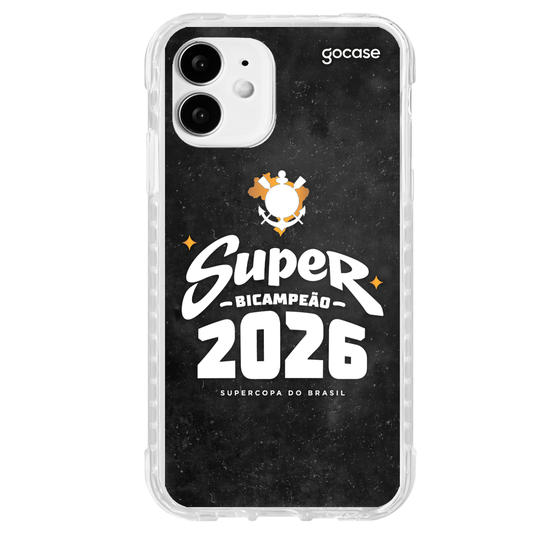 Capinha para celular  Corinthians - Super Bicampeão Black