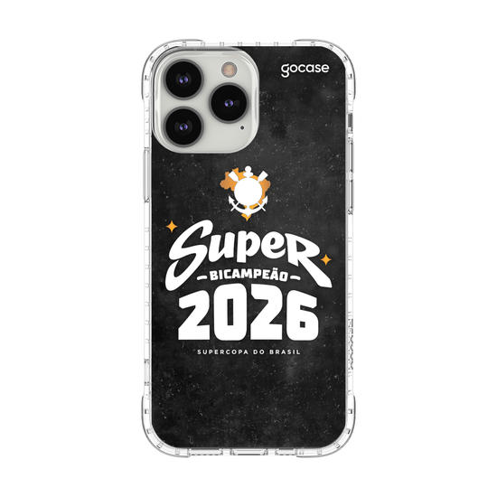 Capinha para celular  Corinthians - Super Bicampeão Black