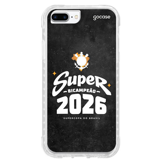 Capinha para celular  Corinthians - Super Bicampeão Black