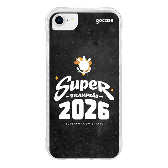Capinha para celular  Corinthians - Super Bicampeão Black