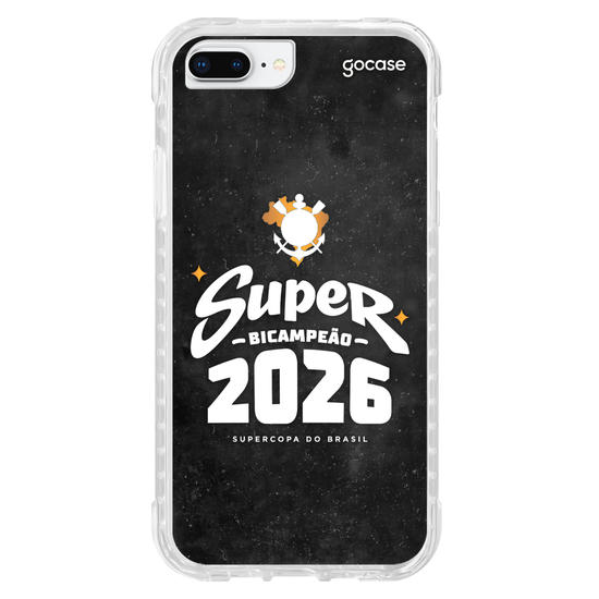 Capinha para celular  Corinthians - Super Bicampeão Black