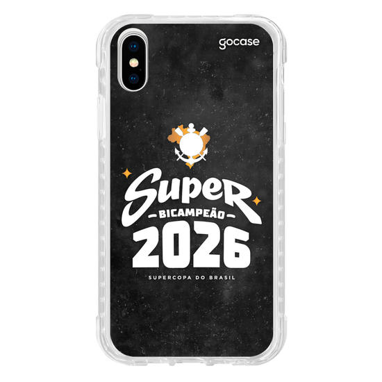 Capinha para celular  Corinthians - Super Bicampeão Black