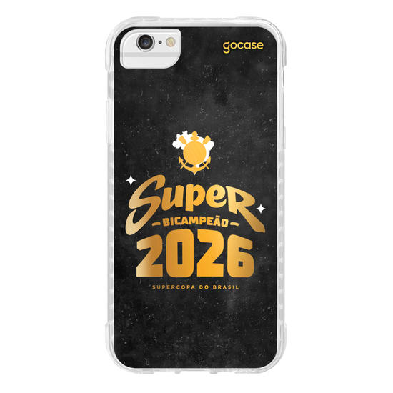 Capinha para celular  Corinthians - Super Bicampeão Gold