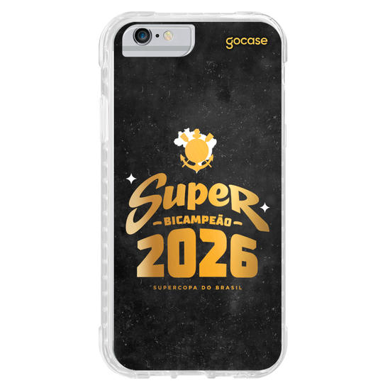 Capinha para celular  Corinthians - Super Bicampeão Gold