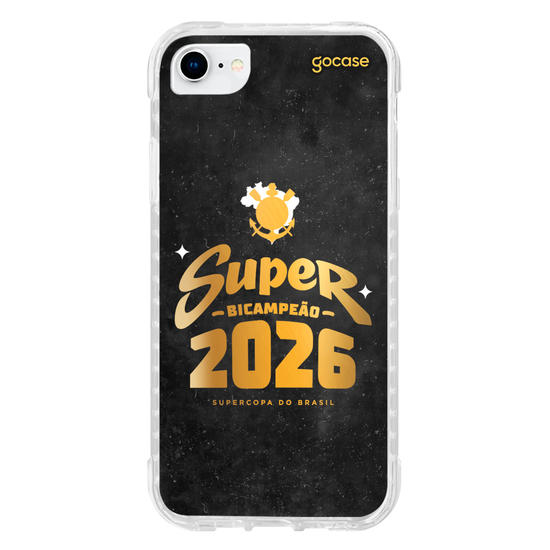 Capinha para celular  Corinthians - Super Bicampeão Gold