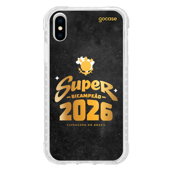 Capinha para celular  Corinthians - Super Bicampeão Gold