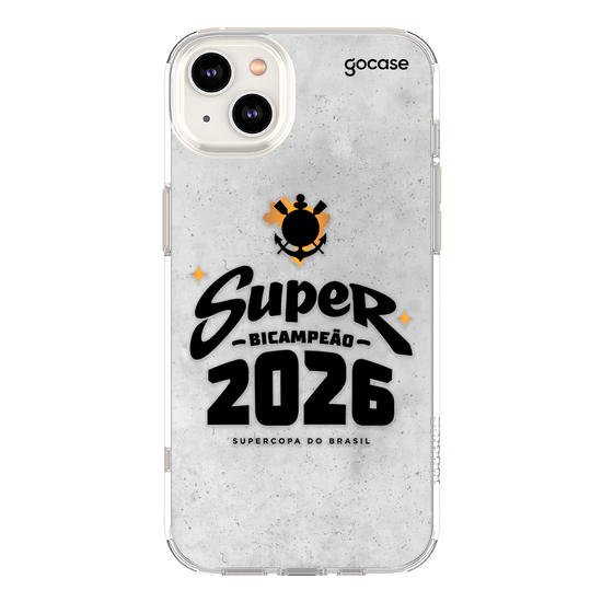 Capinha para celular  Corinthians - Super Bicampeão Grey