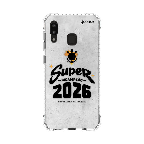 Capinha para celular  Corinthians - Super Bicampeão Grey
