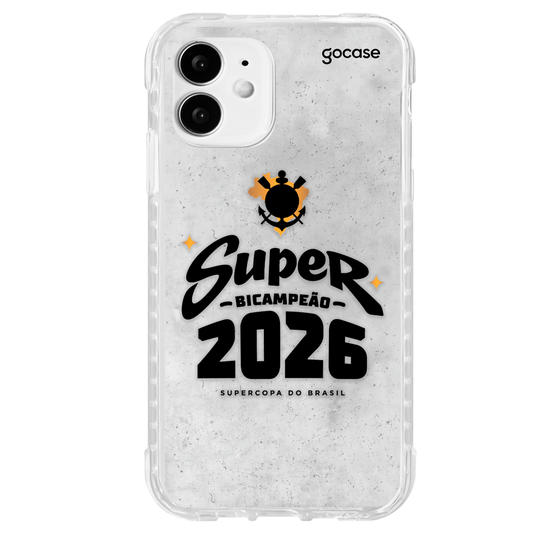 Capinha para celular  Corinthians - Super Bicampeão Grey