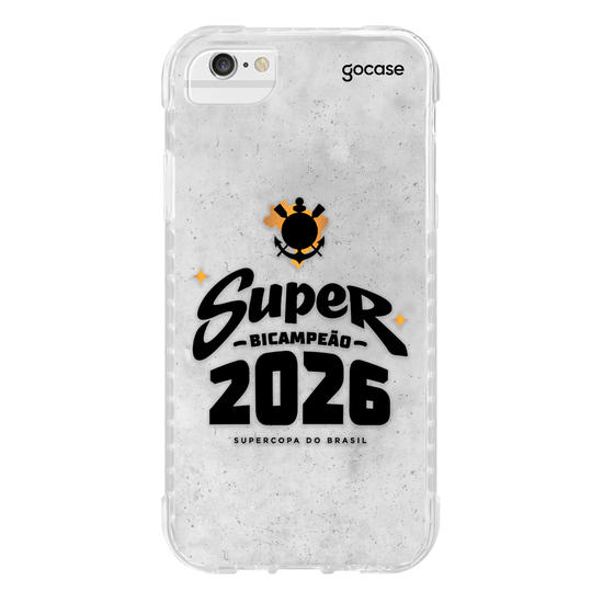 Capinha para celular  Corinthians - Super Bicampeão Grey