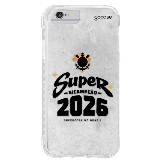 Capinha para celular  Corinthians - Super Bicampeão Grey