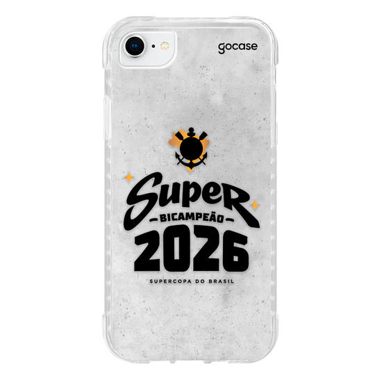 Capinha para celular  Corinthians - Super Bicampeão Grey