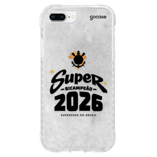 Capinha para celular  Corinthians - Super Bicampeão Grey