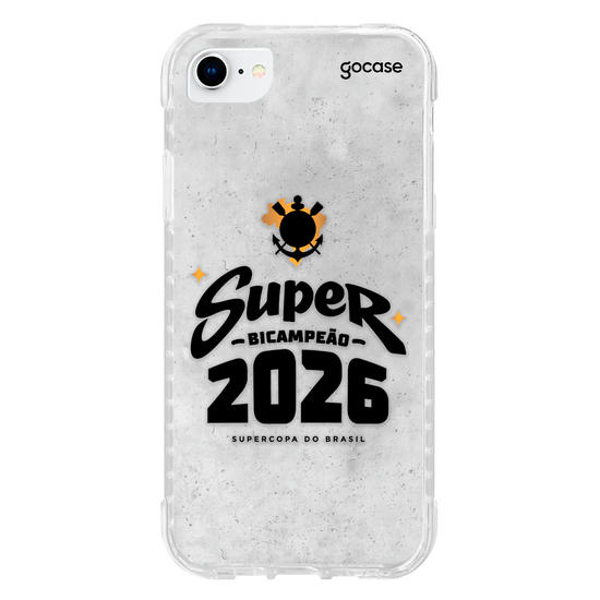 Capinha para celular  Corinthians - Super Bicampeão Grey