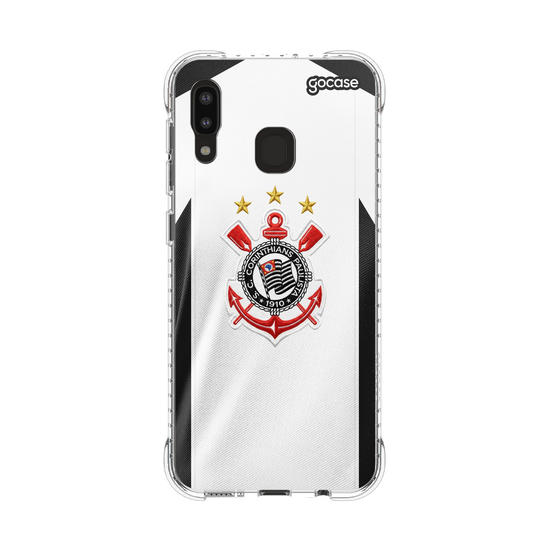 Capinha para celular  Corinthians - Uniforme Retrô Escudo - 2000