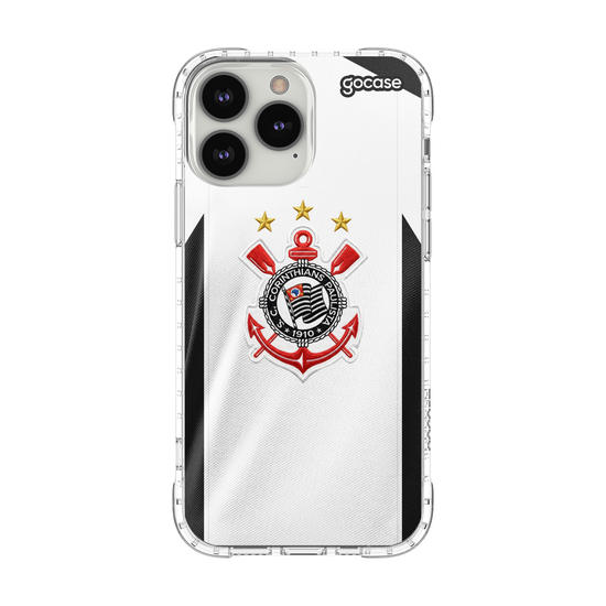 Capinha para celular  Corinthians - Uniforme Retrô Escudo - 2000