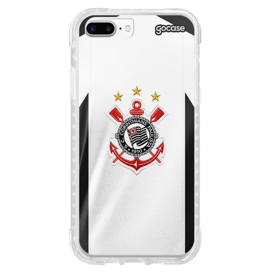 Capinha para celular  Corinthians - Uniforme Retrô Escudo - 2000