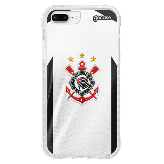 Capinha para celular  Corinthians - Uniforme Retrô Escudo - 2000