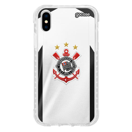 Capinha para celular  Corinthians - Uniforme Retrô Escudo - 2000