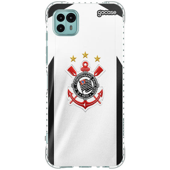Capinha para celular  Corinthians - Uniforme Retrô Escudo - 2000
