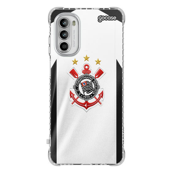 Capinha para celular  Corinthians - Uniforme Retrô Escudo - 2000