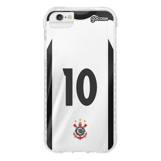 Capinha para celular  Corinthians - Uniforme Retrô Personalizado - 2000