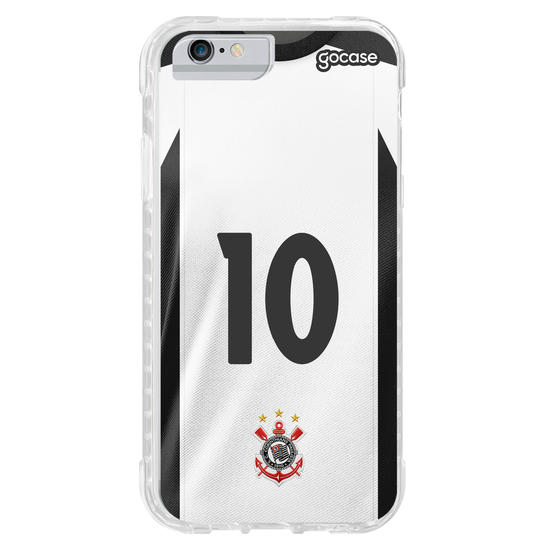 Capinha para celular  Corinthians - Uniforme Retrô Personalizado - 2000