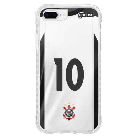 Capinha para celular  Corinthians - Uniforme Retrô Personalizado - 2000