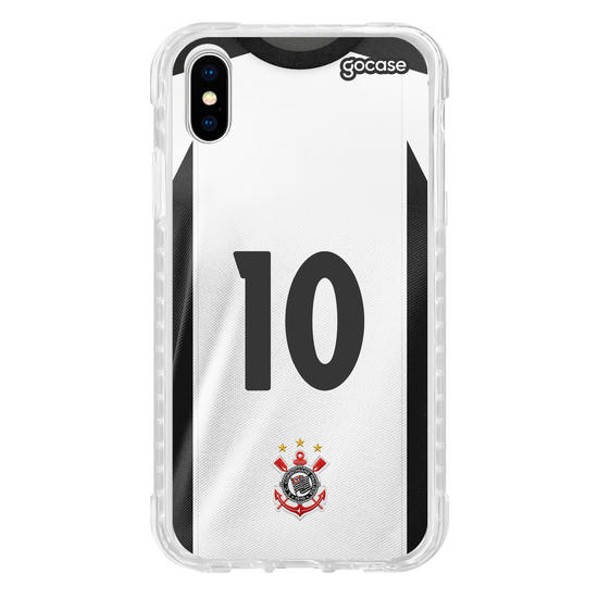 Capinha para celular  Corinthians - Uniforme Retrô Personalizado - 2000