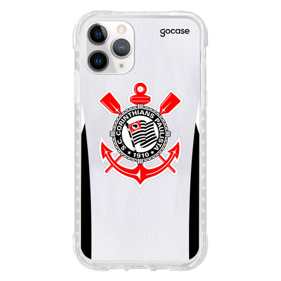 Capinha para celular  Corinthians - Uniforme 1 2025 Escudo