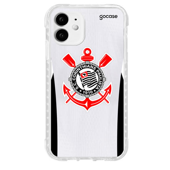 Capinha para celular  Corinthians - Uniforme 1 2025 Escudo