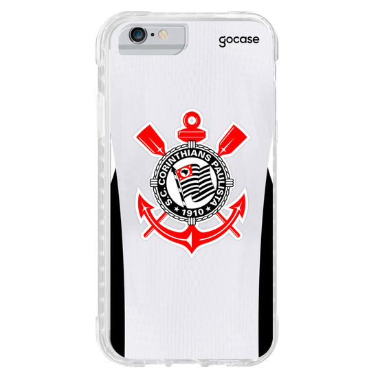 Capinha para celular  Corinthians - Uniforme 1 2025 Escudo