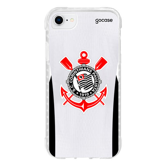 Capinha para celular  Corinthians - Uniforme 1 2025 Escudo