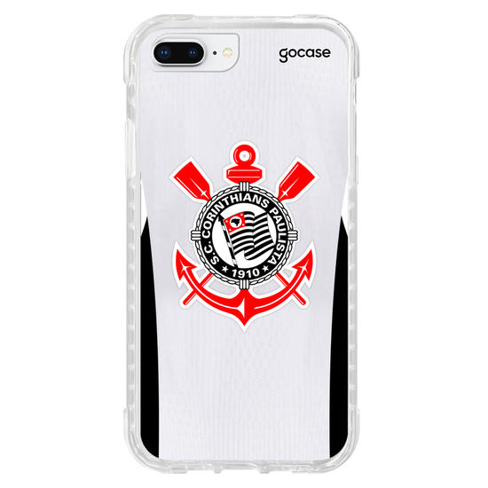 Capinha para celular  Corinthians - Uniforme 1 2025 Escudo
