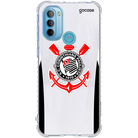 Capinha para celular  Corinthians - Uniforme 1 2025 Escudo